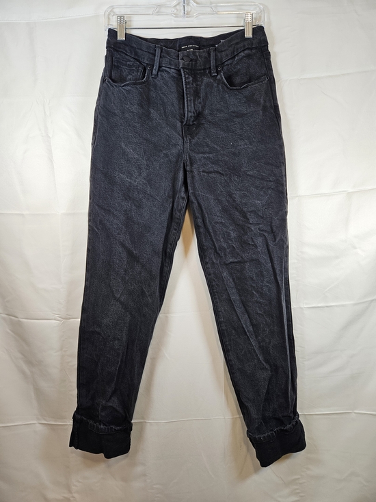 Good American Denim - Good American Washed Black Boyfriend Jeans Preppy Casual Quiteluxury 0-25